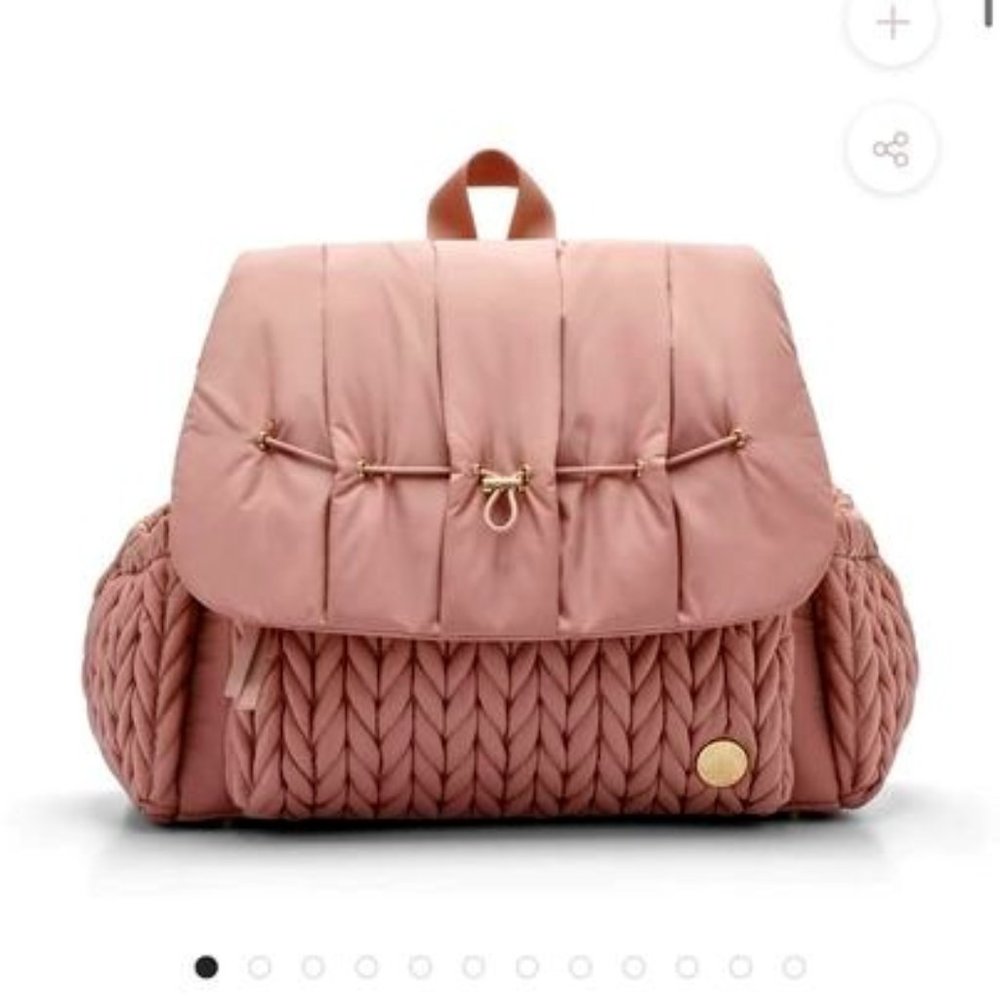 HAPP Levy Backpack Dusty Rose diaper  bag backpack